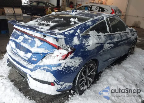 2018 Honda Civic Si z USA, uszkodzony, nr VIN 2HGFC3A56JH752958